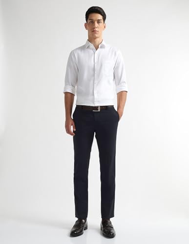 Image of Arrow Mens Navy Pants