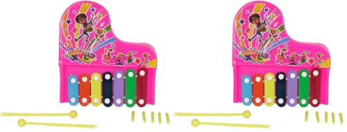 Image of Asian Maharaja Musical Pull Along Xylophone for Kids | Fun Activity Toy with 2 Mallets | Colorful Learning Music Toy for Toddlers & Preschoolers | Pull-Along Playset (Multicolor - Colors as per Stock)