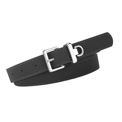 Women's PU Leather Matte Belt Pin Buckle Wide Designs Waistband for Jeans and Dresses Casual and Formal Occasion