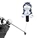 Vaveren Golf Club Head Cover Golfer Gift Cute Wear Resistant Animal Shaped Training Supplies Plush Golf Head Cover Protective Sleeve