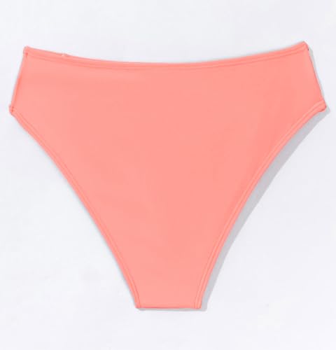 Tainehs Women's Mid Waist Bikini Bottom Strappy Cheey Bathing Suit Bottoms Swimsuit Bottom4