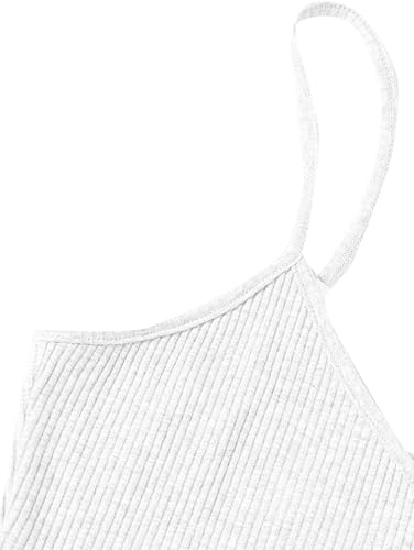 Avanova Women Sexy 2 Piece Pajama Set Ruffle Trim Cami Top and Shorts Sleepwear Set3