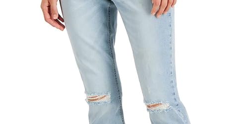 Juniors' Ripped Raw-Hem Jeans3