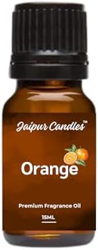 Orange Fragrance Oil | 15 ml | Aroma Oil for Home Fragrance | Best for Aromatherapy | Use in Diffusers, Candles, Air Fresheners (15ML, Orange)