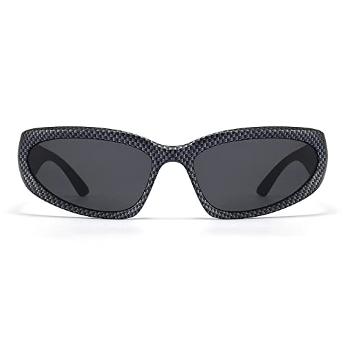 Long Keeper Polarised Wrap Around Sunglasses for Women Men Y2K Trendy Sunglasses Fashion Sun Glasses UV Protection for Driving Sport Fishing - Image 2