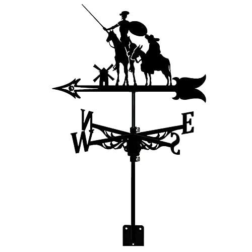Veleta decorativa QHQQXN de metal para dar un toque tradicional a su jardín y paddock