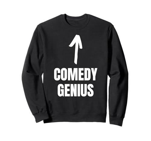 Comediante e hilarante Noche de improvisación Comedia Genio Sudadera