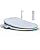 DC02 iCleaningo Electronic Bidet Toilet Seat Elongated, Instant Endless Warm Water, Auto Open & Close Lid Seat, 360 Handheld, Heated Toilet Seat, 25,000 RPM Dryer, 42-Mode LED Lighting Luxury, Remote