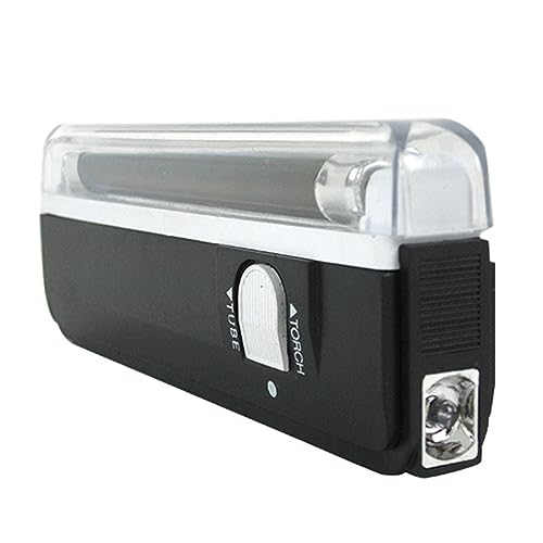 FTVOGUE Portable Money Checker, Bill Detector for USD EUR GBP with 4WT5 Violet Lamp, Handheld Counterfeit Bill Tester for Stores and Restaurants