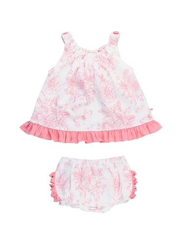 Image of RuffleButts Baby/Toddler Girls Swing Top & Bloomer Coordinated Set