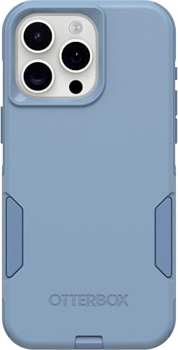 Coque iPhone 15 Pro Max OtterBox Commuter double couche bleu denim