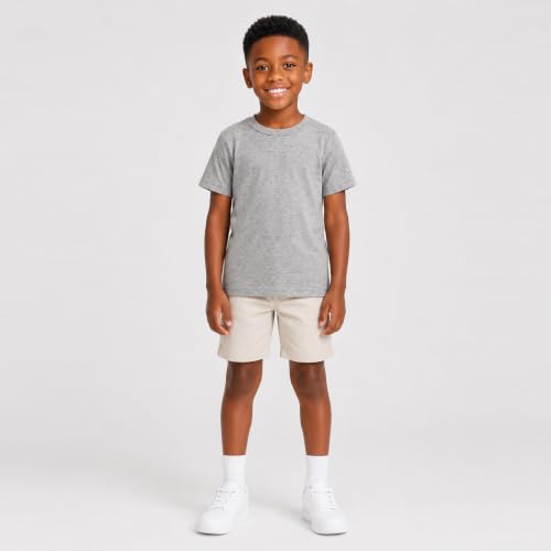 Image of Mud Kingdom T-Shirt for Boys Short Sleeve Plain Cotton Classic Summer Casual Stripe