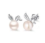 ✿ Süß und schick zugleich zeigt sich diese Ohrringe. Einem neuen Look erstrahlen. Durch die tollen Süßwasserzuchtperlen wird dieses Accessoire zum perfekten Blickfang