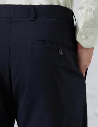 Image of Amazon Brand - Symbol Men Men's Stretchable Formal Pants | Trousers (Regular Fit)