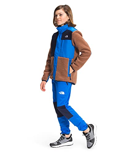 Image of THE NORTH FACE Boys' Forrest Mixed-Media Full Zip Fleece Jacket, Pinecone Brown, Small