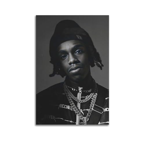 AKRHARWB YNW Melly Poster mural vintage élégant pour salon, chambre à coucher, 30 x 45 cm, sans cadre