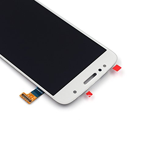 Image of LCD Screen Display with Digitizer Touch Panel Without Bezel Frame Compatible with Motorola Moto G5S XT1793 XT1794 XT1792(Silver)