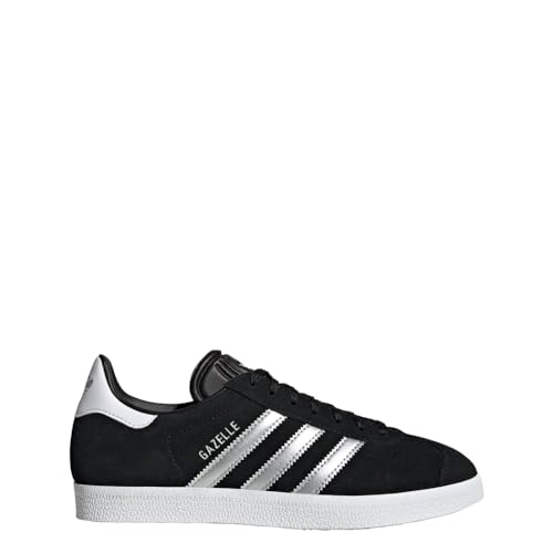 adidas OG Gazelle Women ID7007 (Black/Silver Metallic/F), Size 8.5