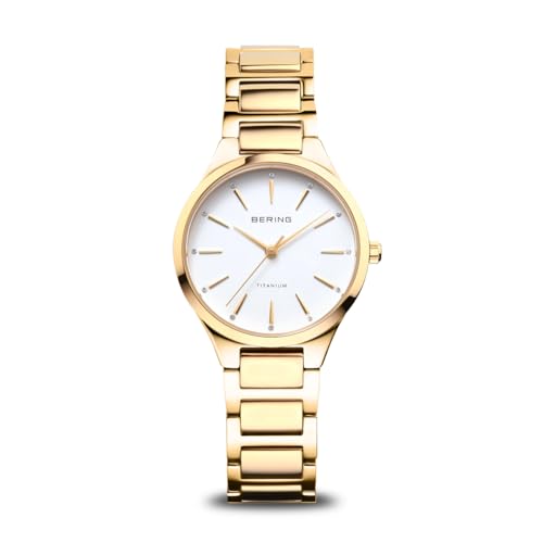 Montre BERING Femme Titane 15630 : Élégance Ultra-Légère et Haute Résistance 10 ATM