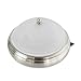 Dream Lighting 12volt DC LED Glass Ceiling Light Fixture for RV Boat Trailer Interior Decor, Round Overhead Light Roof Dome Light with Switch -Bright Warm White, 9 inch / 230mm