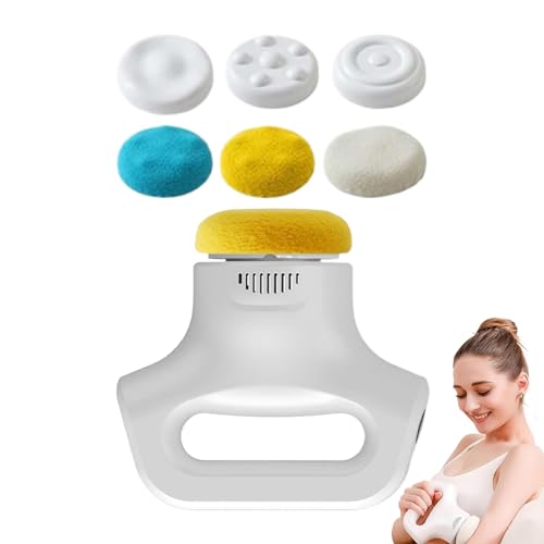 Masajeador de tejido profundo, herramienta de masaje de tejido profundo, dispositivo ergonómico de 12 velocidades con motor silencioso, masaje portátil recargable con diseño duradero, fácil para el