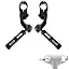 For Edge Cut Footpegs/Black