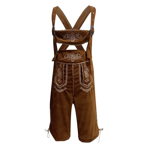 Costume Trachten bavarois marron idéal pour l'Oktoberfest