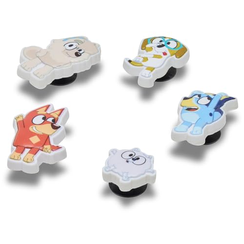 Breloques de chaussure Crocs Bluey Multi 5 Pack le cadeau parfait pour amuser les enfants