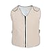 Gilet de refroidissement personnel pour l'été - Avec 6 zones de réfrigération - Réutilisable - Peut contenir 20 blocs de glace pour homme/femme - Pour la pêche, le vélo, la cuisine, le jardinage