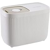 Scifimp 米びつ、多機能 米貯蔵缶 大容量・複数容量選択可 密封・防虫・防潮・防塵 軽量持ち運び易 省スペース 小麦粉・砂糖・コーヒー豆等も貯蔵可能 洗浄簡便 家庭・商用の穀物貯蔵ニーズに最適、様々なキッチンシーンでの快適な穀物管理と料理作りを増やすことができます。お気軽にご購入ください。