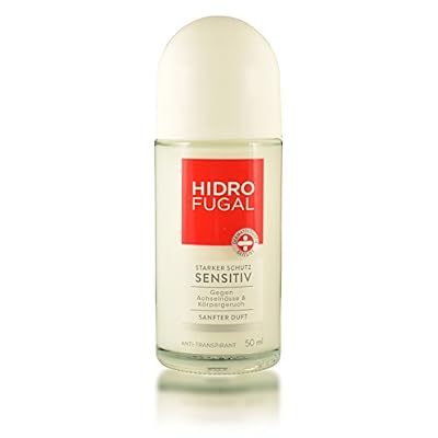 Hidrofugal Sensitive Travel Deodorant Roll-on 50ml by Hidro Fugal