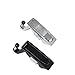 WJSKDQ 2PCS Compression Latch Lock Trigger Latch Lock Zinc Alloy Adjustable Lever Hand Operated Compression Latch Flush Silvers