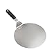 Produktbild tifee Edelstahl Pizzaschaufel Paddel Runde Kuchenschaufel Backwerkzeuge zum Backen auf Pizzastein Ofen Grill