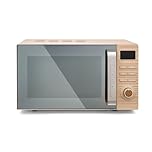 Morphy Richards Clay Digital Brown Microwave, 20L Capacity, Stainless Steel Inner Cavity, 95 Minute Timer, 11 Power Levels, Defrost Mode, Glass Turntable, Easy Clean, 800W, Felspar, 512000