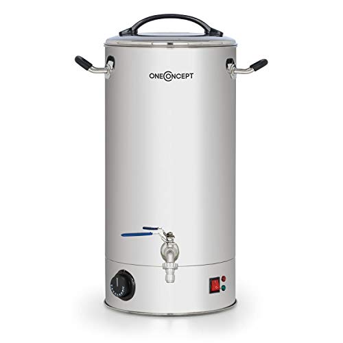 oneConcept Braufreund 30 - Cuve de brassage, Distributeur de boissons,