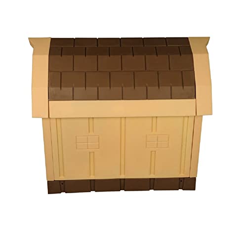 Asl Solutions Foam (Styro/Eps) Insulated Dog Palace, Standard, Brown #TOP3