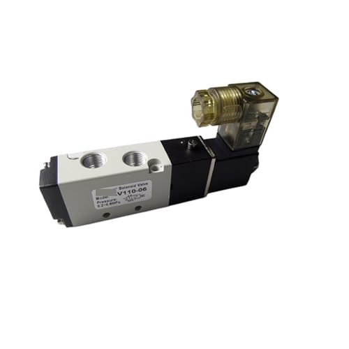 Électrovanne 4V110-06 pneumatique 5 voies distributeur 2 positions DC12V - 2