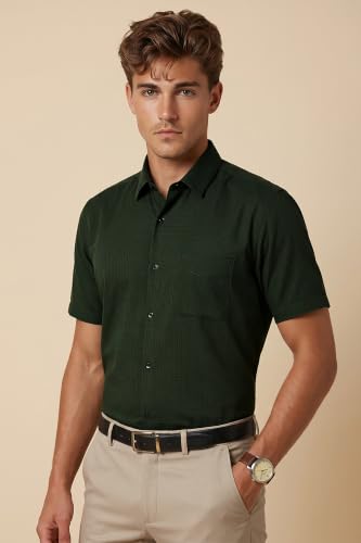 Image of Peter England Men's Formal Half Sleeve Shirt