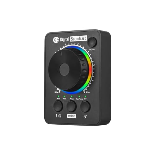 ステレオ アダプター付きのライブ ストリーミング用サウンド カードとマイク lp03984_5.jpg