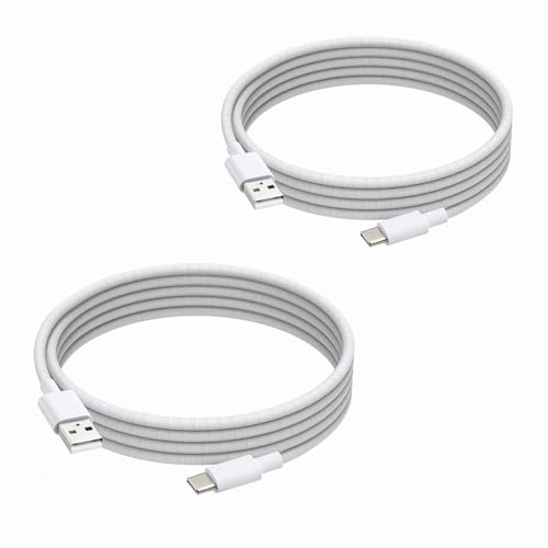 2-Pack USB C Charger Cable Compatible with Apple TV Remote (3rd Gen.) and Siri Remote (3rd Gen.), Fast Charging Cord Compatible with Apple TV 4th-Gen. and 4K Remotes (3rd-Gen.), 3.3ft
