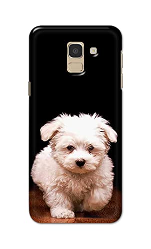 Image of PRINTFIDAA� Printed Hard Back Cover Case for Samsung Galaxy J6 | Samsung Galaxy On6 Back Cover (Puppy Dog) -2808