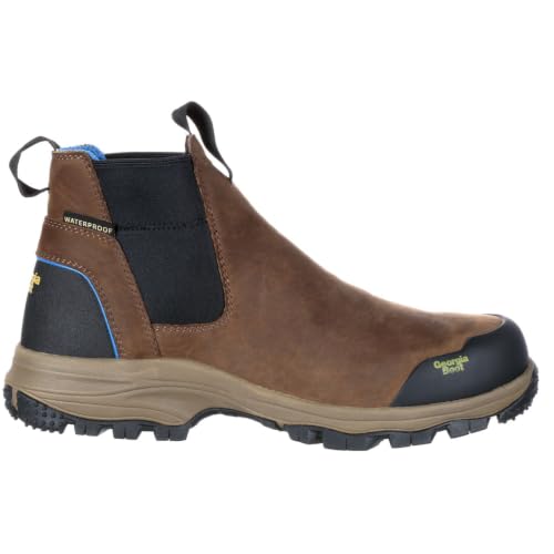 Image of Georgia Boot Waterproof Lace-to-Toe Work Boot