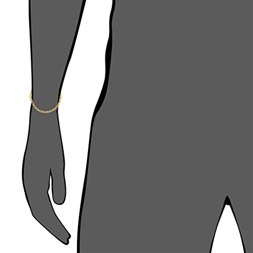 Occhi di tigre Bracciale oro giallo 14 carati/585