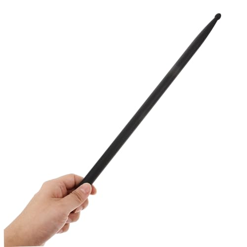 Baquetas Toddmomy 4 piezas de fibra de carbono negras miniatura 3
