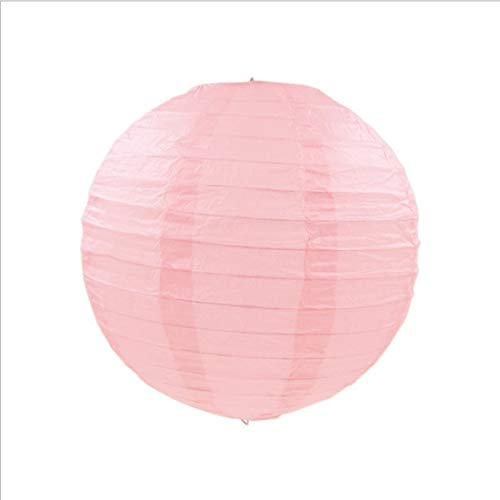 Lampions, Papierlaternen 20 Stücke 6 "-12" Lotus Wurzel Rosa Papier Laternen Runde Lampe for Hochzeit Party Lampe Outdoor Indoor Hanging Decor
