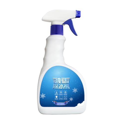 Dégivrant voiture liquide Générique 500ml spray anti freeze glace pare-brise camion