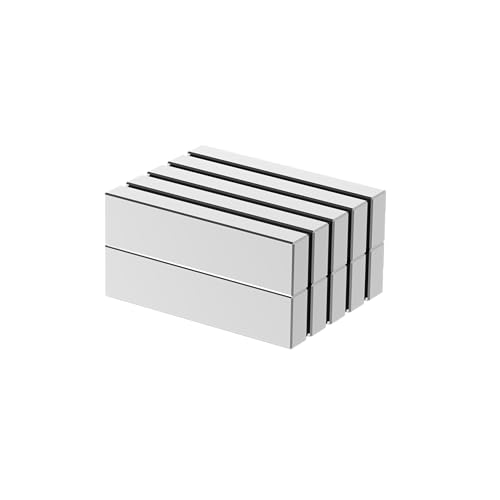 AplysiaTech N52 �}�O�l�b�g�u���b�N - 40x10x5mm - 10�p�b�N ��^�����̓l�I�W���o�[�}�O�l�b�g ���͂Ȋ�y�ގ��� ���ϋv �H�Ɨp�l�I�W�� ��^�u���b�N�}�O�l�b�g�X�g���b�v