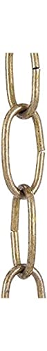 Image of B&P Lamp Bronze Color, Oval Steel Chain, 3 Ft. Length