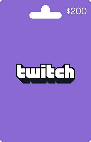 Twitch Gift Card $200 (US Only)