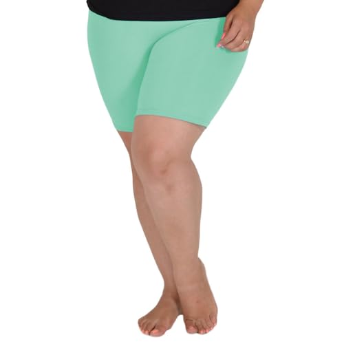 Image of STRETCH IS COMFORT Women's Ultra Buttery Smooth Cotton Leggings, Knee Length Leggings or Shorts | Small to 5X